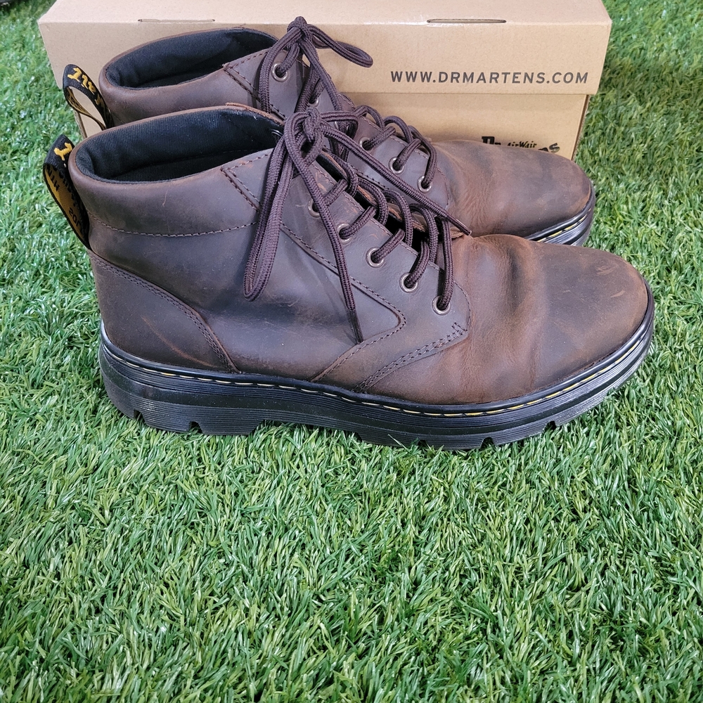Dr. Martens Brown Leather Men's Boots